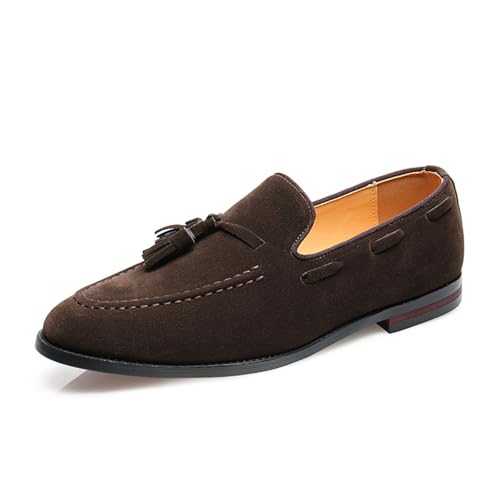 Men's Fashion Classic Loafers Luxury Loafer Shoes and Tassel Wedding Dress Shoes for Men