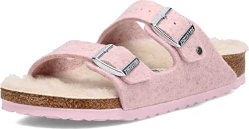 Unisex Arizona Happy Lamb Sandal, Pink, 3.5 UK