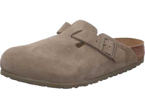 Boston Beige Slippers for Men and Women, Khaki, 3 UK