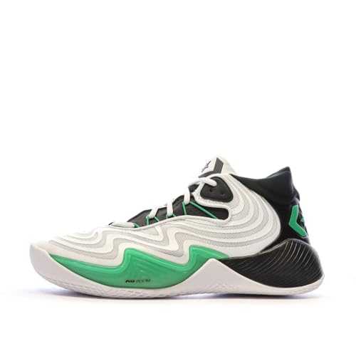 Basketball Shoes White/Black/Green Men's All Star Shift