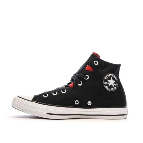 Black/Red/White Chuck Taylor All Star Sneakers