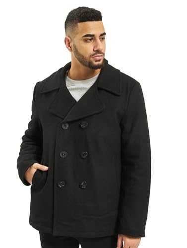 Brandit Men's Pea Coat Jacket