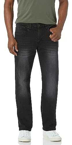 Buffalo David Bitton Men's Straight Six Denim Jeans