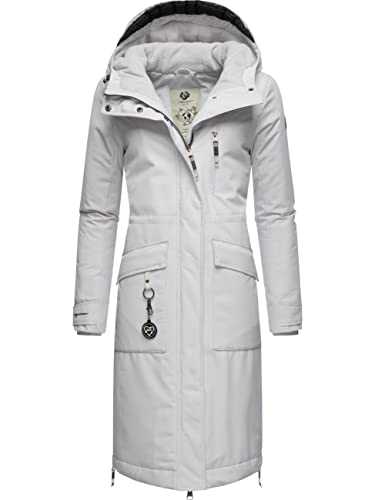 Ragwear Refutura Remake Women's Winter Coat Warm Parka Long Recycled Material XS-6XL