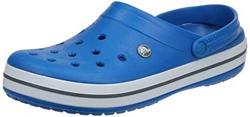 Crocband', Unisex Clog Clog, Bright Cobalt/Charcoal, M6 | W7 UK (39/40 EU)