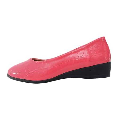 Flat Leather Ankle Boots Casual Shoes for Women for Daily Wear Elegant Design Closed Back and Toe Versatile for All Red Ankle Boots For Women High Heels