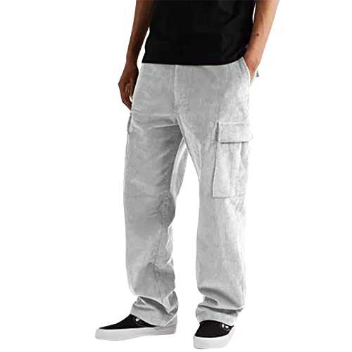Work Pants with Phone Pocket Color Corduroy Pocket Straight Pants High Street Pants Casual Loose Overalls Trousers Glitter Foam Star