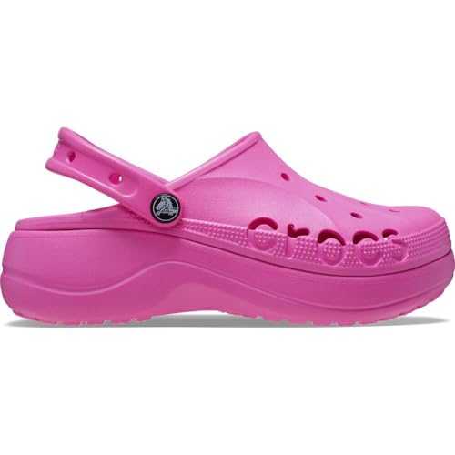 Baya Platform Clog Electric Pink Size 7 UK Women