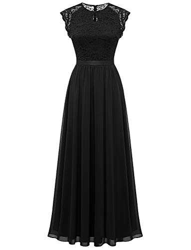 Dressystar Women's Elegant Evening Dresses Prom Dresses Wedding Long Lace Dress