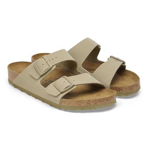 Arizona Unisex Adult Birko-Flor Clogs and Mules, Faded Khaki, 10 UK