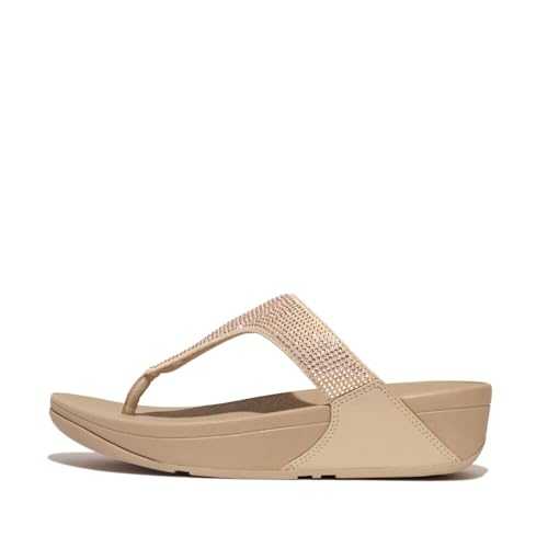 Women's Lulu Crystal Embellished Toe-Post Sandals