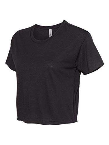 Next Level Womens Festival Cali Crop T-Shirt (N5080) -Black -M