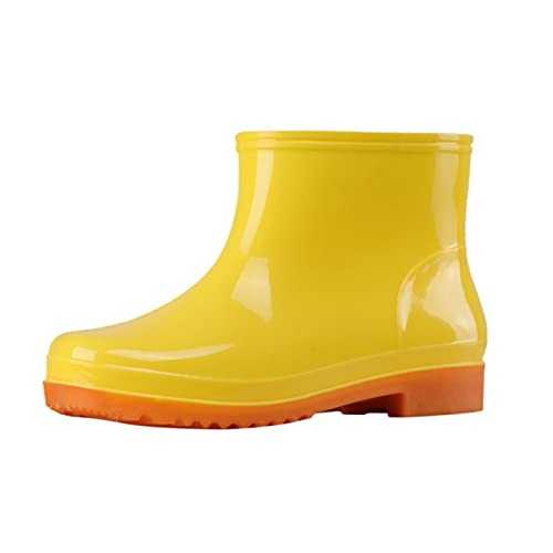 WILLBEST Western Cowgirl Boots for Women Ankle Ladies Boots Low Wedge Heel Cowgirl Cowboy Chelsea Booties Stretch Calf Boots