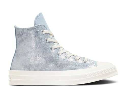 Men's Ox Chuck 70 Sneakers, Winter Slay Blue/Egret/Silver, 4.5 UK