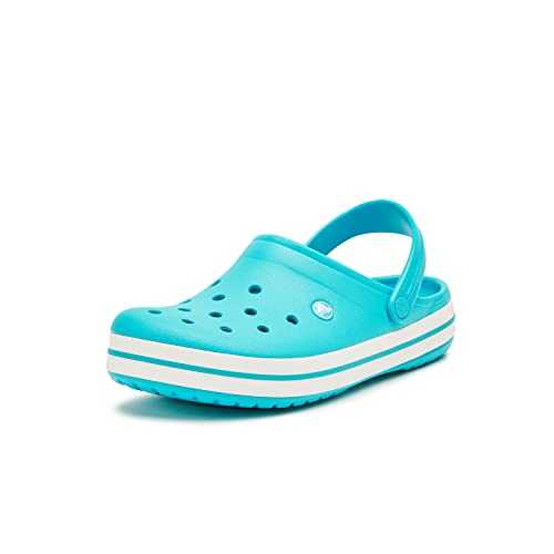 Crocband Clog, Unisex Clogs, Digital Aqua, M12 UK (48-49 EU)