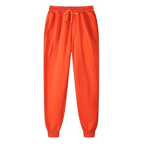 Men's Joggers Sweatpants, Mens Sports Trousers Padded Casual Sweatpants Mens Solid Color Hip Hop Pants with Pockets Slim Fit Padded Casual Pants Tracksuit Bottoms Runnning Gym Fitness Trousers