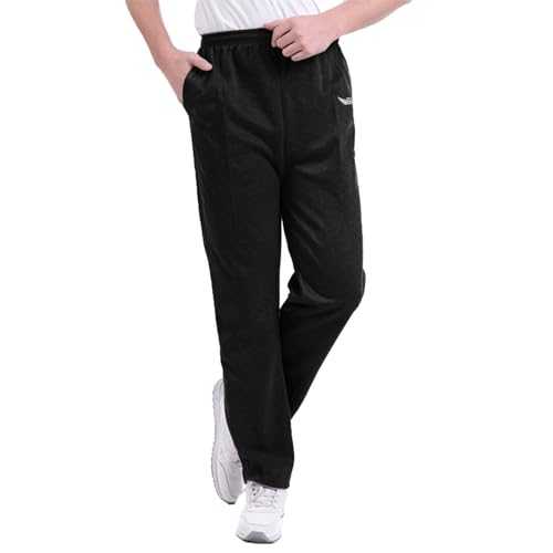 Tracksuit Bottoms Men - Jogger Outdoor Pants Casual Summer Pants Baggy Straight Legs Trousers Comfortable Walking Running Jogging Sweatpants Hidden Elasticated Waist Rugby Trousers Yoga Pants