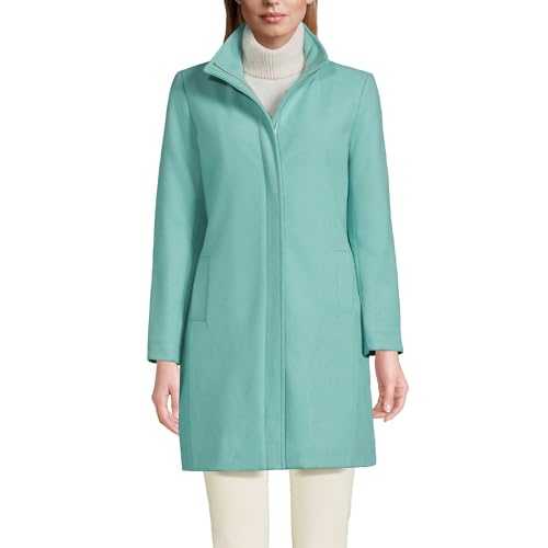 Lands' End Women's Insulated Wool Coat