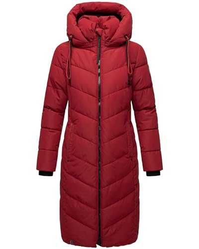 Navahoo Sahnekatzii XIV Women's Winter Coat Warm Quilted Coat Long with Removable Hood XS-XXL