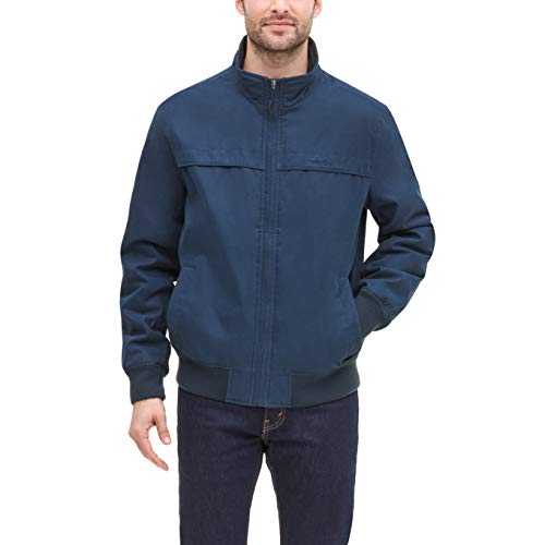 Dockers Men's Jacket超细斜纹高尔夫飞行员夹克microtwill 골프 봄버 재킷microtwill 高爾夫飛行夾克جاكيت غولف مزمومjaqueta Bomber De Microsarjaז'קט גולף Microtwillmicrotwill Golf-bomberjacke Windbreaker