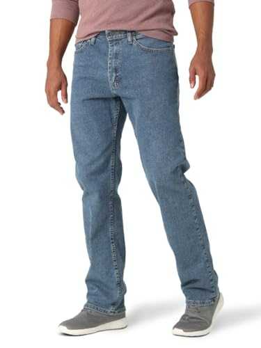 Wrangler Authentics Men's Big & Tall Comfort Flex Waist Relaxed Fit Jean