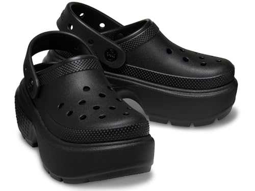 Crocs™ Stomp Clog Unisex Slip-on Shoes – Ideal for Pools and Streets – EVA Outsole, Footbed, and Lining