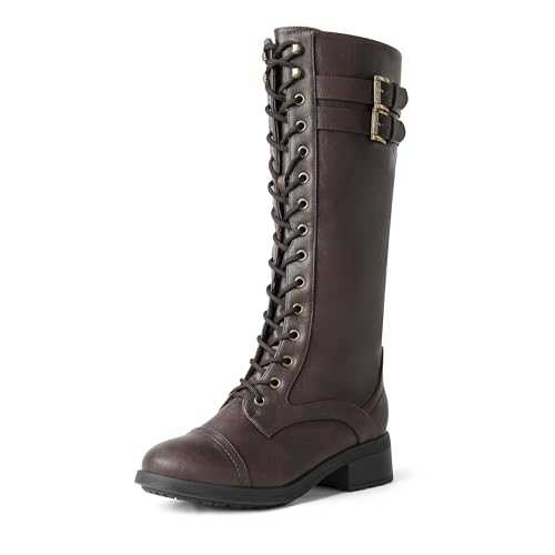 DREAM PAIRS Women's Georgia Fashion Boot