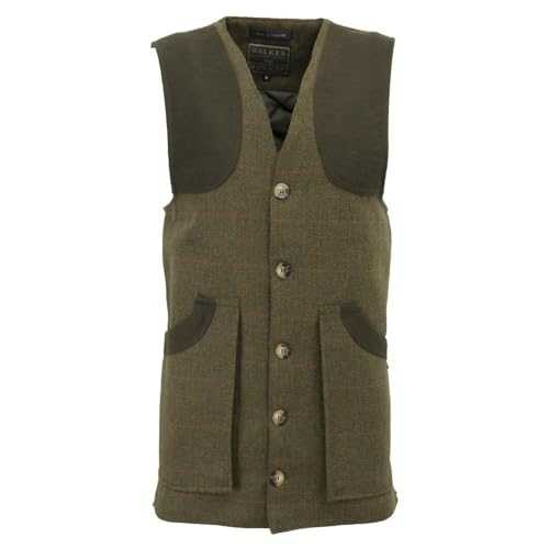 WALKER AND HAWKES - Men's Derby Tweed Winston Waistcoat