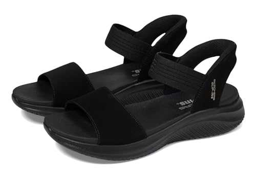 Ultra Flex 3.0 - Summerville Hands Free Slip-Ins, Black/Black, 7