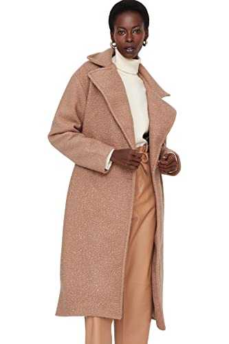 Trendyol Coat - Brown - Maxi