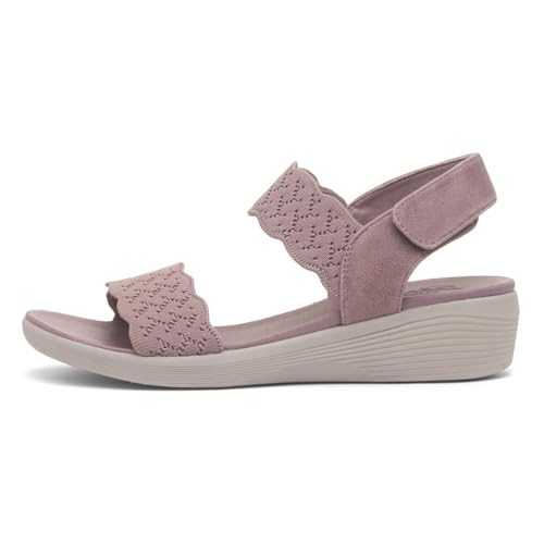 Arya On The Rise Womens Heather Sandal - Size 4 UK - Purple