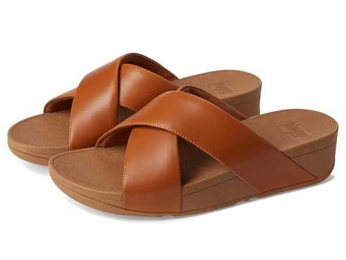 Women's LULU Cross Slide-Leather Open Toe Sandals, Beige (Ss18 Light Tan 592), 7 (41 EU)