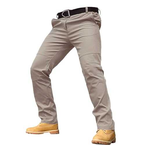 Cargo Trousers for Men UK, Military Tactical Work Pants, Mens Combat Ripstop Trousers, Camouflage Army Pants, Slim fit Stretch Durable Trouser, Lightweight Outdoor Workwear for Hiking Travling