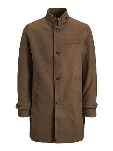 JACK & JONES Men's Jprblamelton Wool Coat Sn