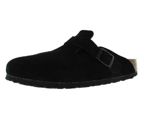 Unisex-Adult Boston Bosten Super-Runner Work Shoes Natural Leather Black Size 36-Normal Footbed, 10, Black, 7 Narrow Women/5 Men