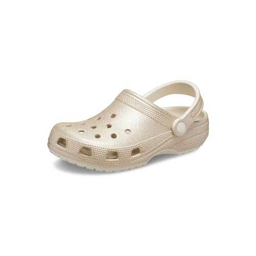 Unisex's Classic Sparkly Clog | Metallic and Glitter Shoes