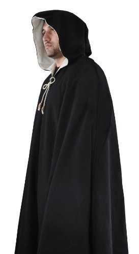 GDFB Wool Hooded Coat, mens, GB3281, multi-coloured, standard size