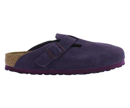 Men's Boston Clogs, Wine, 7-7.5 Women/5-5.5 Men