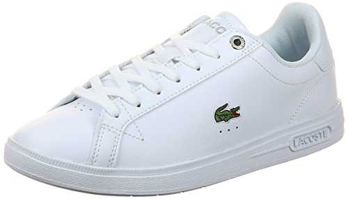 Graduate Pro 123 2 SFA Women's Lace Up Leather Trainers (White