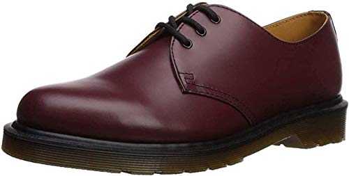 Dr. Marten's 1461 3 Eyelet, Unisex-Adults' Lace-Up Flats, Cherry Red, 3 UK (36 EU)