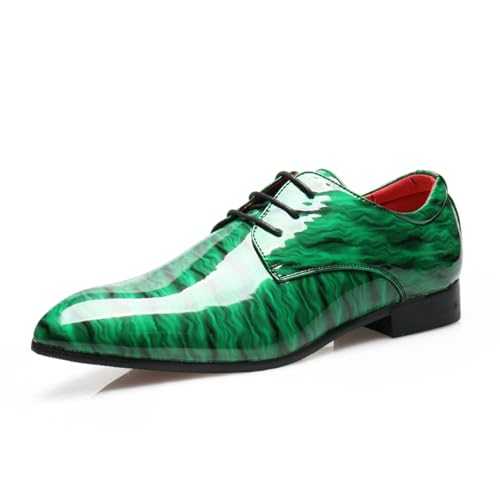 Mens PU Leather Dress Shoes Mens Oxfords Fashion Formal Dress Shoes for Men