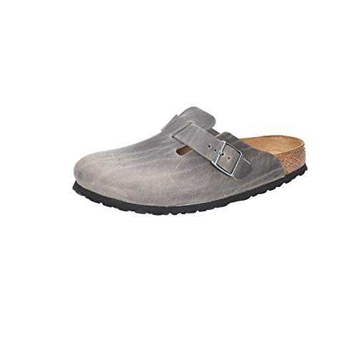 151418 Boston SFB Iron, Oiled Leather Grigio 35