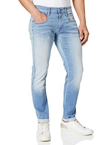 REPLAY Men's Anbass Hyperflex Slim Jeans