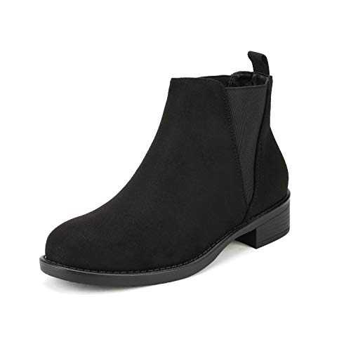 DREAM PAIRS Women's Ankle Boots Slip On Ladies Winter Chelsea Boots ISABELLA-2
