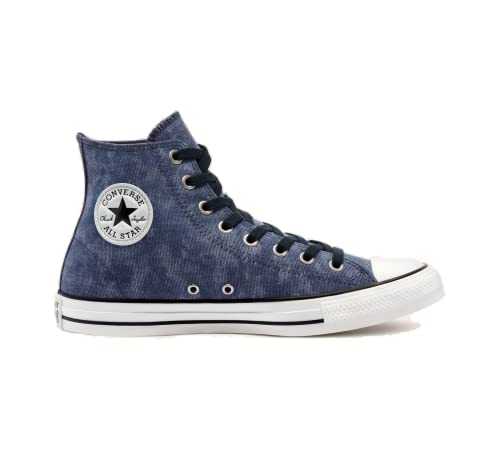 Converse Mens All Star Hi Top Trainers Blue 9 UK