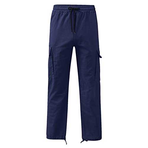 TOPJIAO Work Trousers Men Mens Pants Combat Ripstop Trousers with Multi-Pockets Breathable Work Trousers Chefs Trousers Outdoor Hiking Walking Trousers Summer Work Trousers Men
