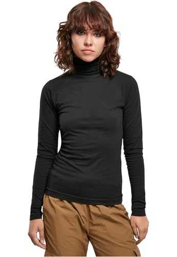 Urban Classics Women's Ladies Basic Turtleneck L/S T-Shirt