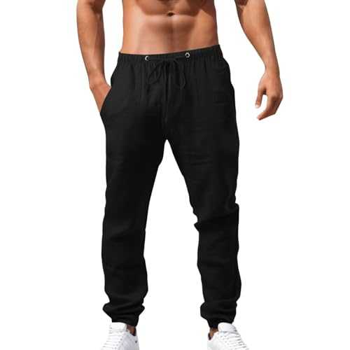 Mens Casual Work Pants Sweatpants Corduroy Woven Check Stretch Waist Button & Zip Fly Campaign Outdoor Camping Skinny Slim Fit Outdoor Jogging Sweat Pants 4 Colours Stretch Work