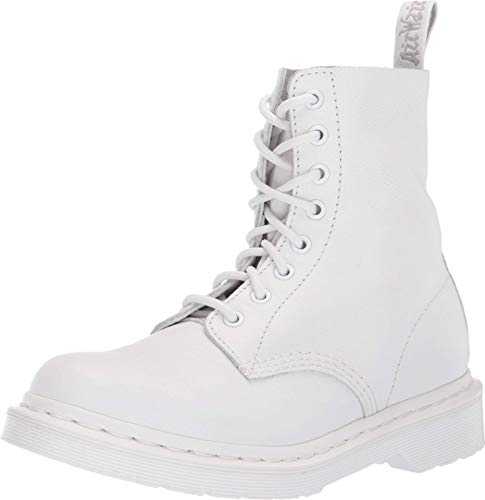 Women's 1460 Pascal Mono Ankle Boots, White (White Virginia 100), 4 UK (37 EU)