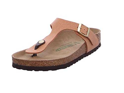 Women's Gizeh Earthy Pecan Veg, Birkibuc Flip flops, 5